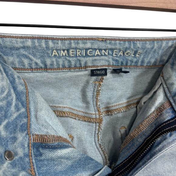 American Eagle Strigid Mom Jean in Blue Breeze - Size 8R - Picture 4 of 5